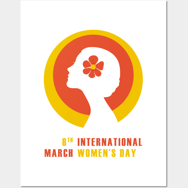 international women's day Wall Art by sadbin